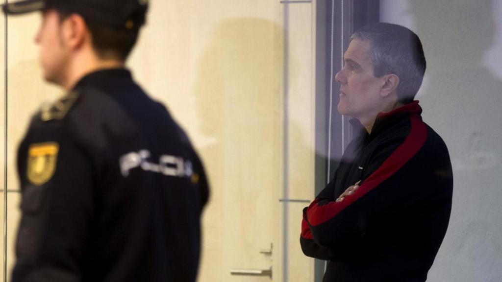 El etarra 'Gadafi' en un juicio de la Audiencia Nacional.