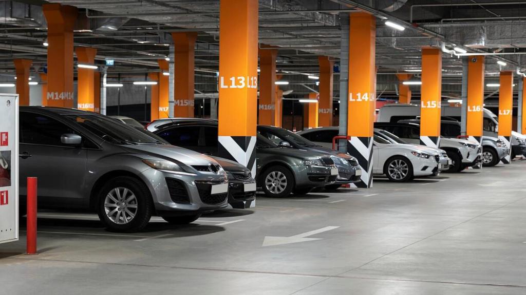 Imagen de un parking de APK2, participada por BBK