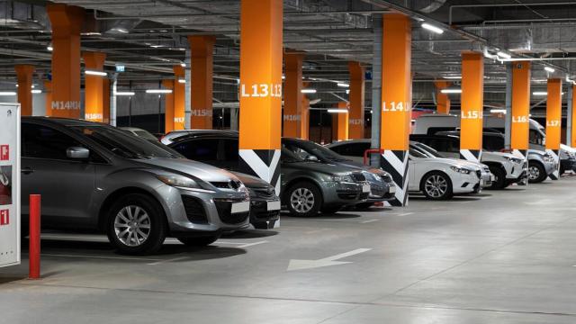 Imagen de un parking de APK2, participada por BBK