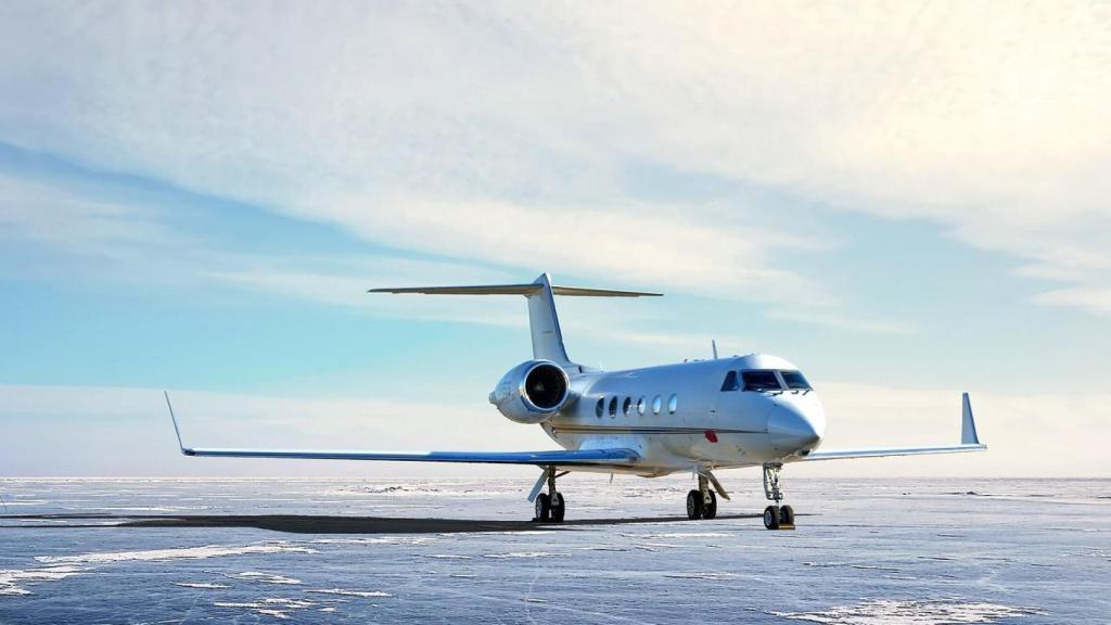 Imagen de archivo de un avión