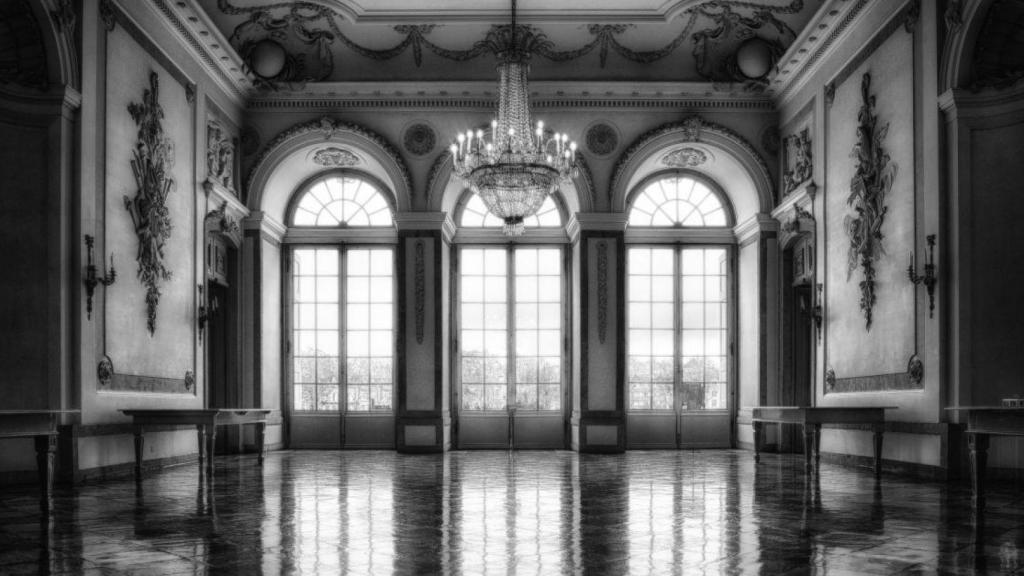 Imagen de archivo del interior de un castillo