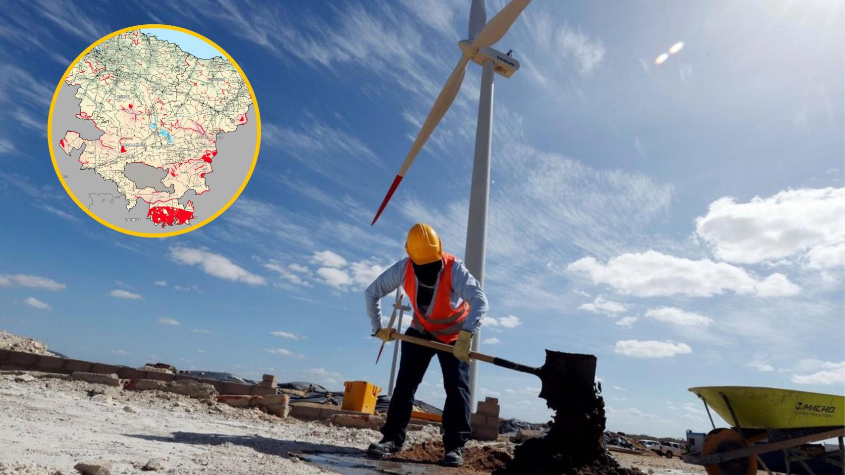 Álava copa el despliegue renovable en Euskadi con nuevos parques en Amurrio, Arrazua y Vitoria