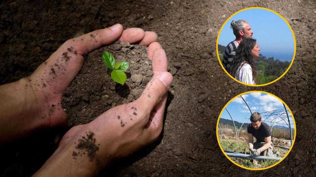 Antoine y Antonio, dos nuevos baserritarras que suplen la falta de relevo generacional