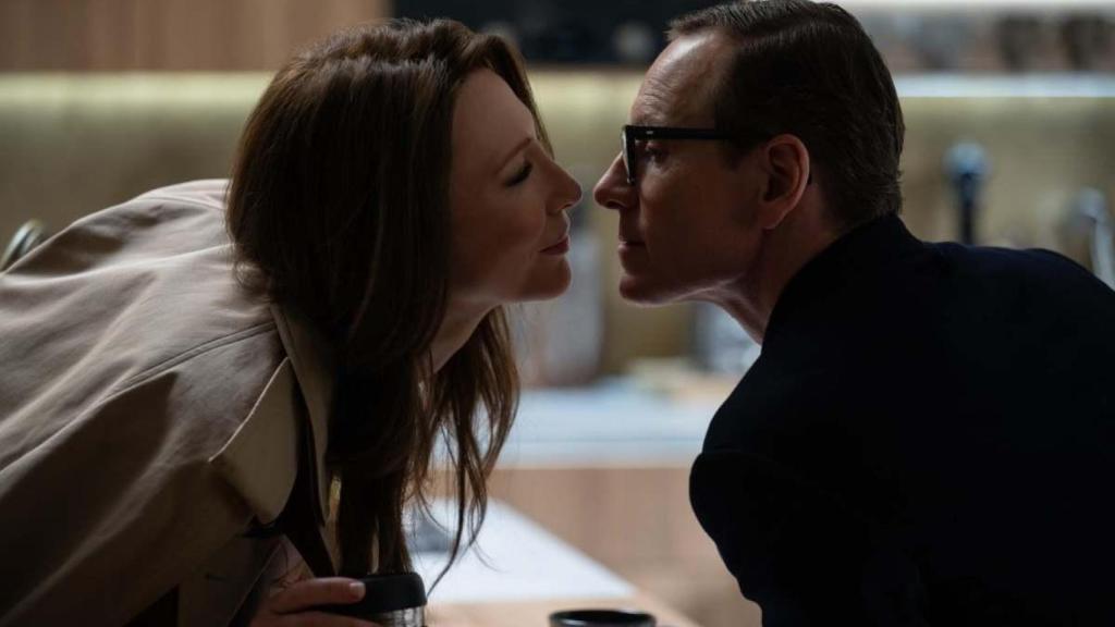 Michael Fassbender y Cate Blanchett en 'Confidencial'.