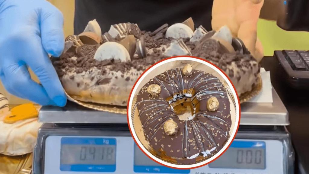 Así es la pastelería de Barakaldo que vende los donuts más grandes de Bizkaia: Pesan más de kilo y medio