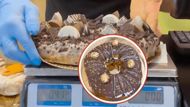 Así es la pastelería de Barakaldo que vende los donuts más grandes de Bizkaia: Pesan más de kilo y medio