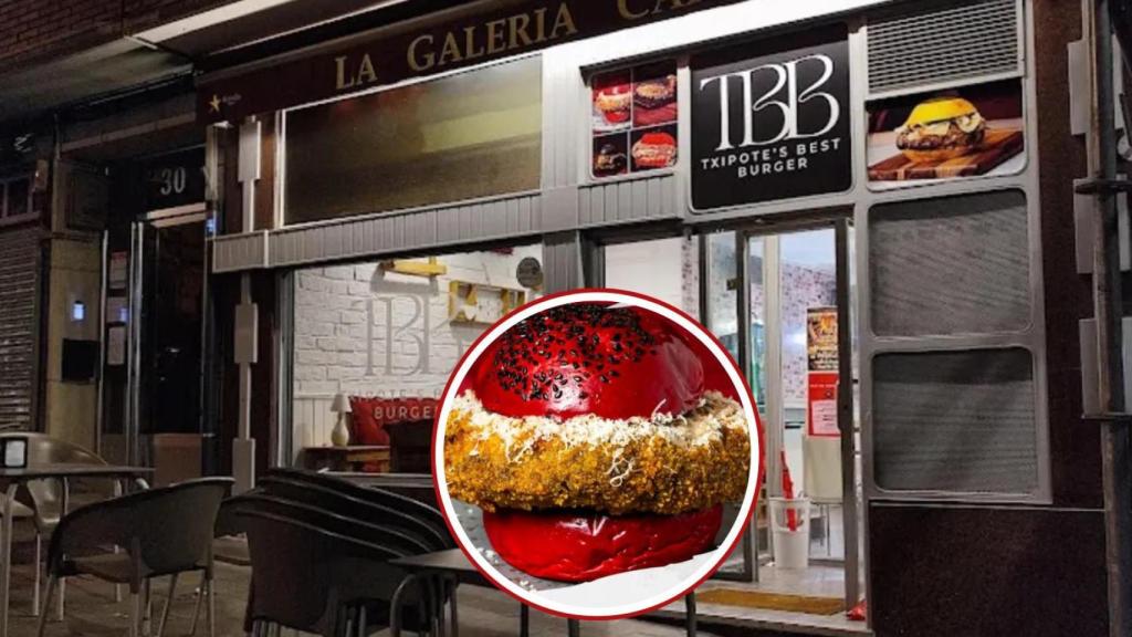 No lo habías visto nunca: esta hamburguesa rellena de cachopo incendia las redes y se puede conseguir aquí