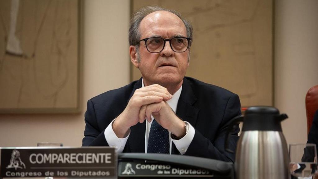 Gabilondo comparece ante la comisión mixta del Congreso y el Senado. Foto: EP.