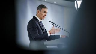 El presidente del Gobierno, Pedro Sánchez