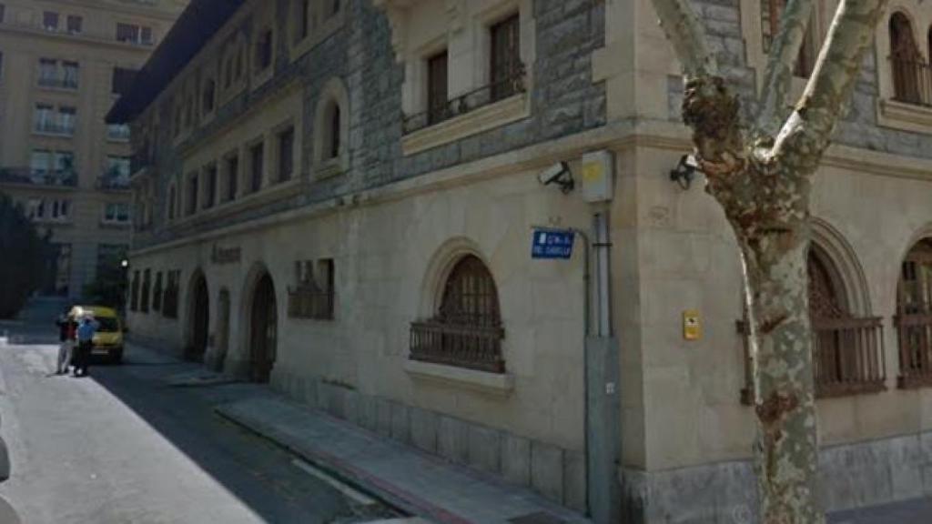 La calle más corta de Vitoria-Gasteiz.