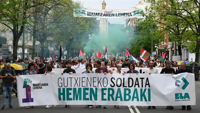 La lucha por un SMI vasco marca este Primero de mayo