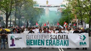 Manifestación por el 1 de mayo