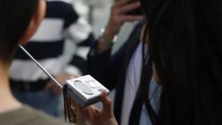 Imagen tomada durante el apagón eléctrico del 28 de abril