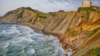 Acantilado en Zumaia.