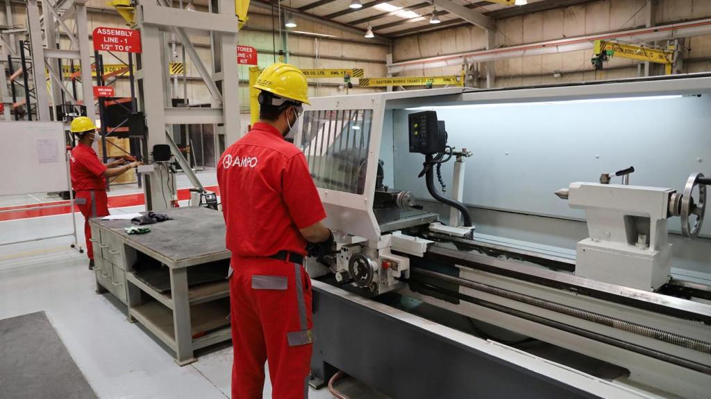 Trabajadores de AMPO.