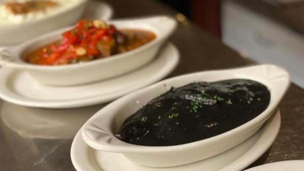 Platos del restaurante vasco de moda en Estados Unidos.