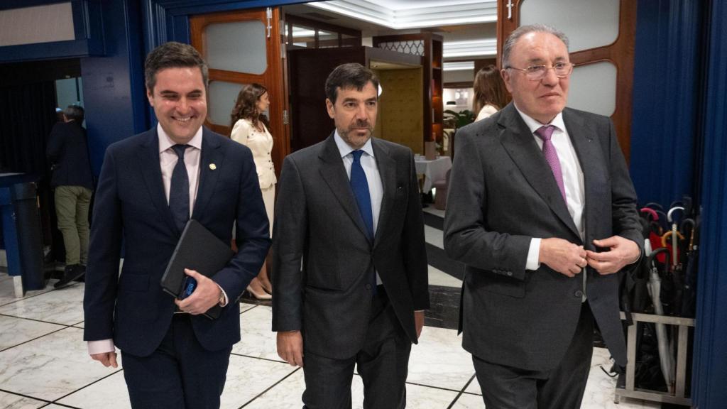 Mikel Jauregi, Antón Arriola y José Antonio Jainaga