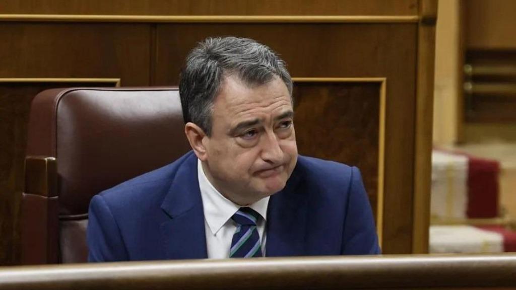 El presidente del PNV, Aitor Esteban