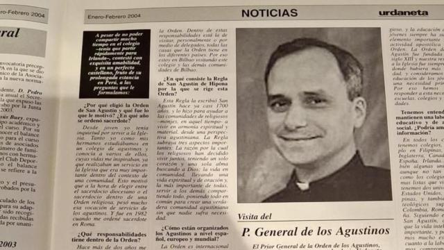 La primera entrevista del Papa León XIV a un medio vasco... fue hace más de 20 años