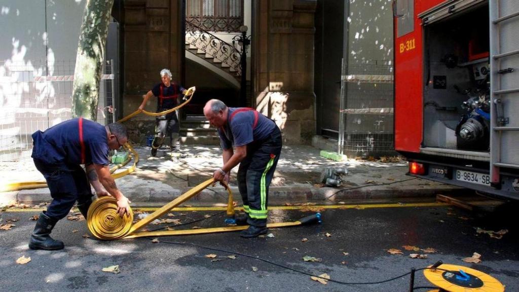 Imagen de una fuga de agua