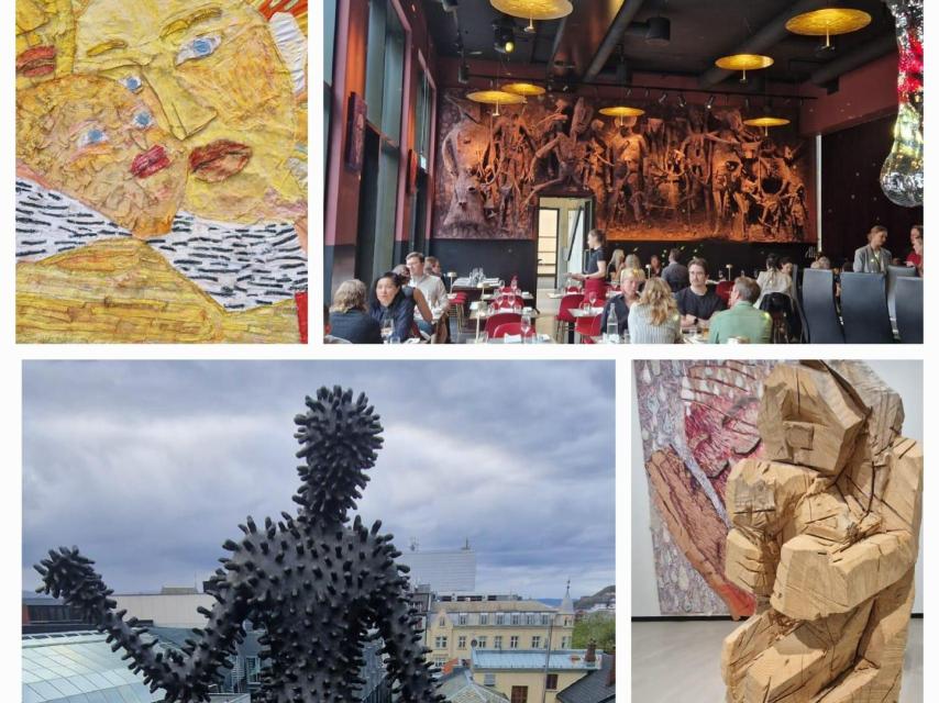 Gubalari, un restaurante rodeado de arte “gancho” para la posterior visita al museo K-U-K