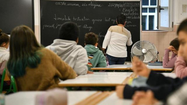 Clase de euskera.