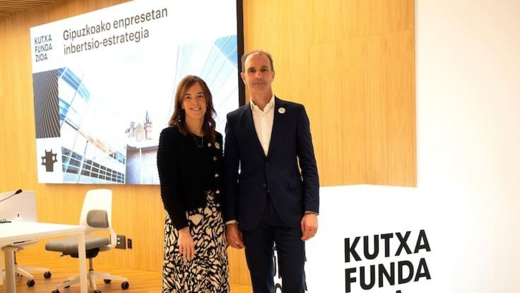 Eluska Sukia y Ander Aizpurua.