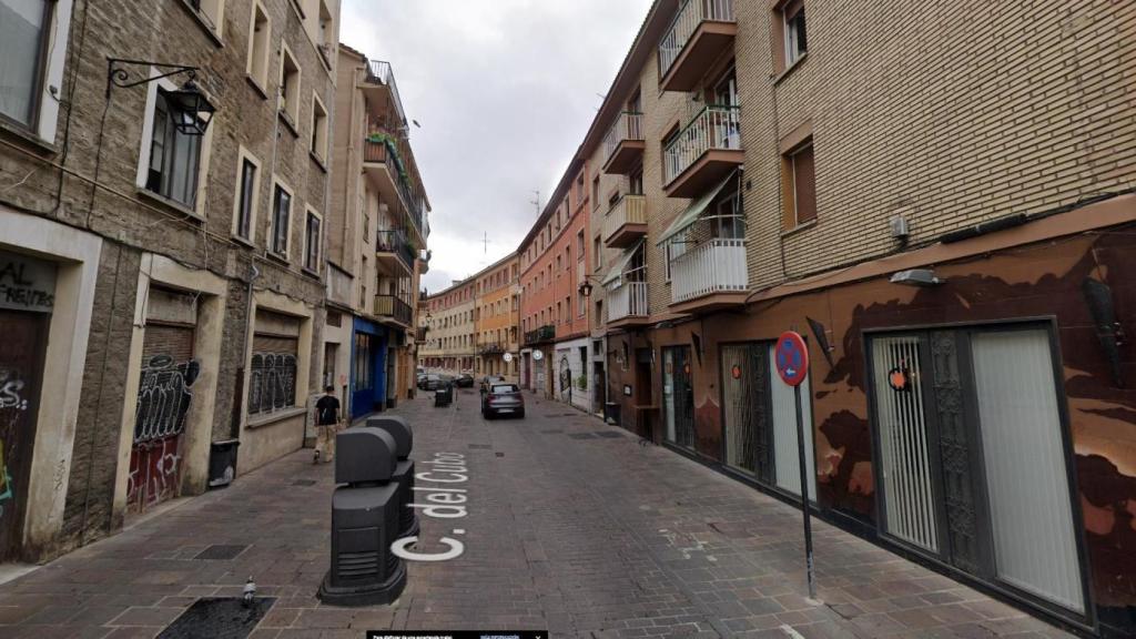 Calle Cubo, en el Casco Viejo de Vitoria