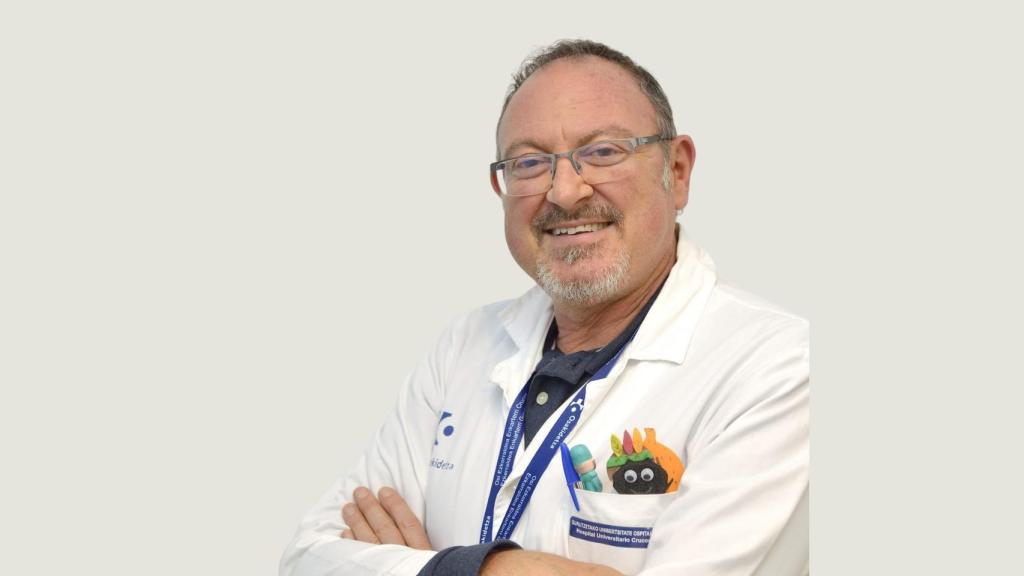Jesús Sánchez Etxaniz, especialista en cuidados paliativos pediátricos / Facebook