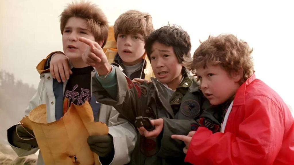 Imagen de 'Los goonies' remasterizada.