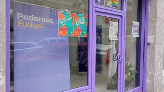 Sede de Podemos en San Sebastián, Gipuzkoa