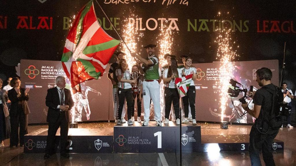 Ganadores de la Jai Alai Basque Pilota Nations League.