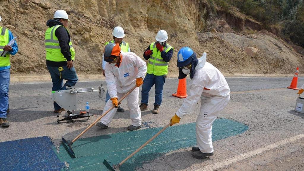 Trabajadores de Sacyr