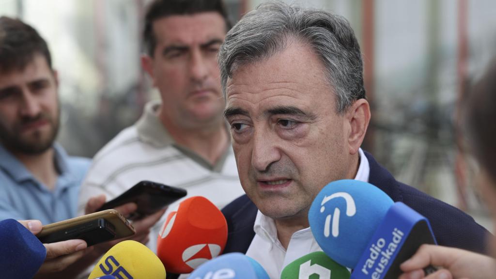 El presidente del PNV, Aitor Esteban