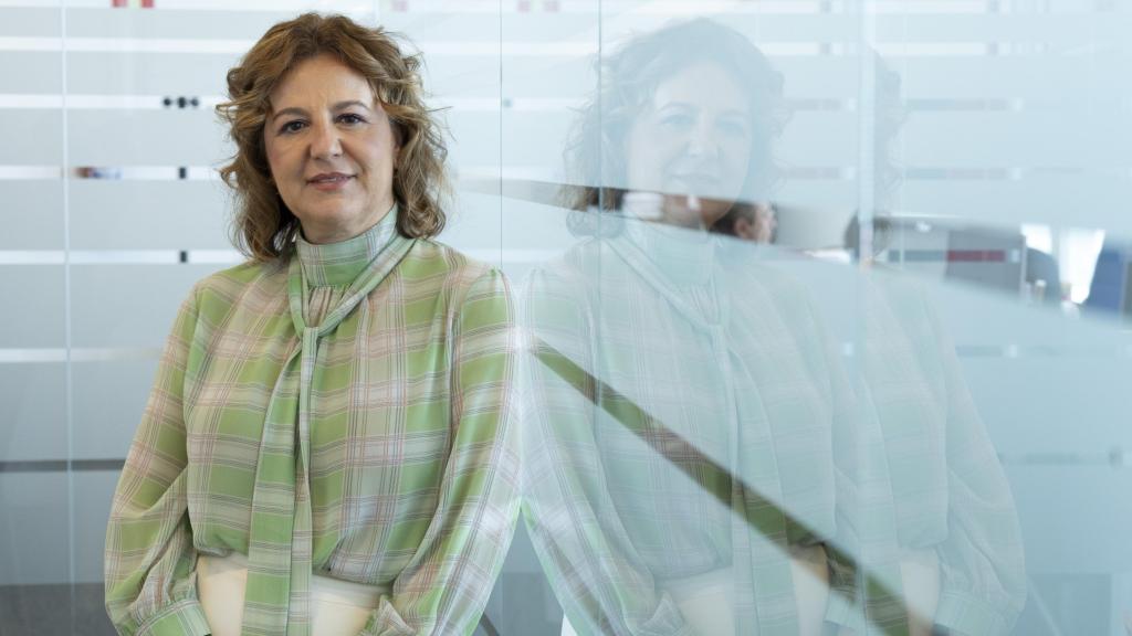 La presidenta de Confebask, Tamara Yagüe, confía en poder avanzar en el debate sobre absentismo / Araba Press