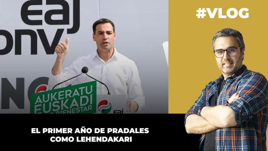 Imanol Pradales cumple un año como lehendakari.