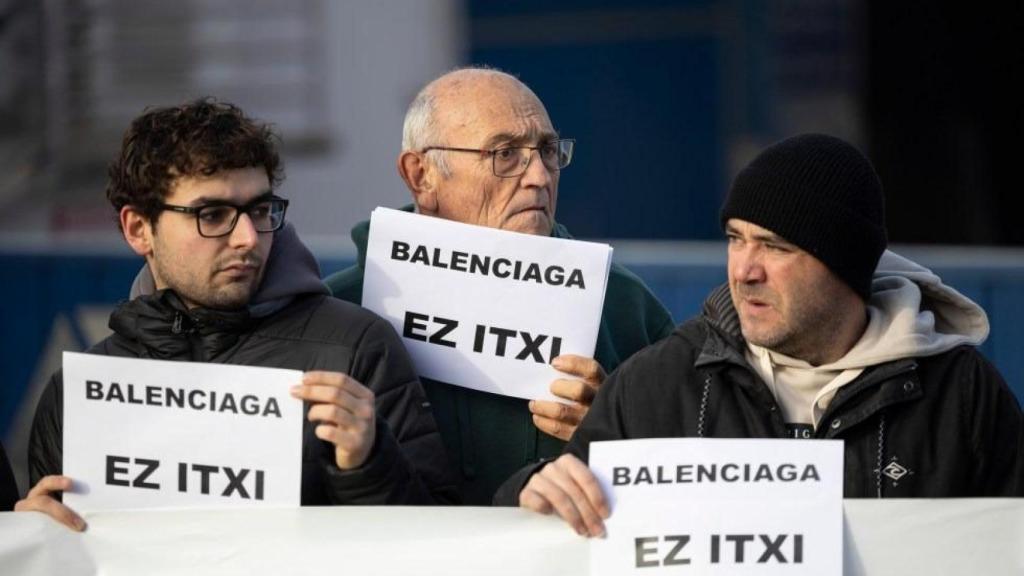 Empleados de Astilleros Balenciaga.