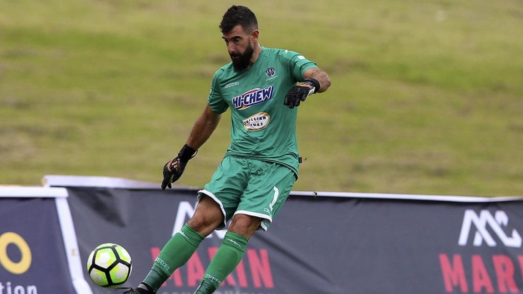 Zubikarai, durante su etapa como jugador en Nueva Zelanda.