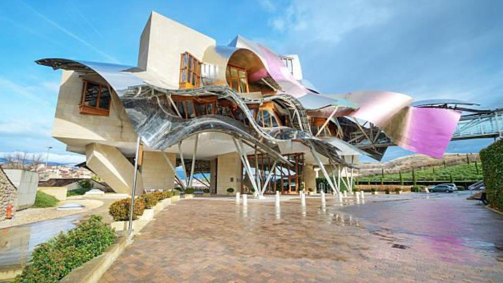 Las bodegas de Marqués de Riscal.