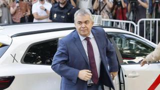 Santos Cerdán a su llegada al Tribunal Supremo.