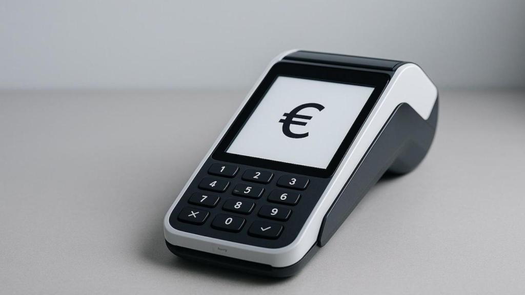 TPV con el símbolo del euro