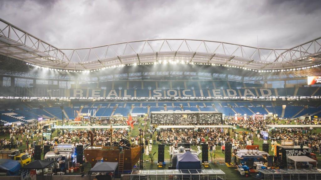 The Champions Burger en el Real Arena