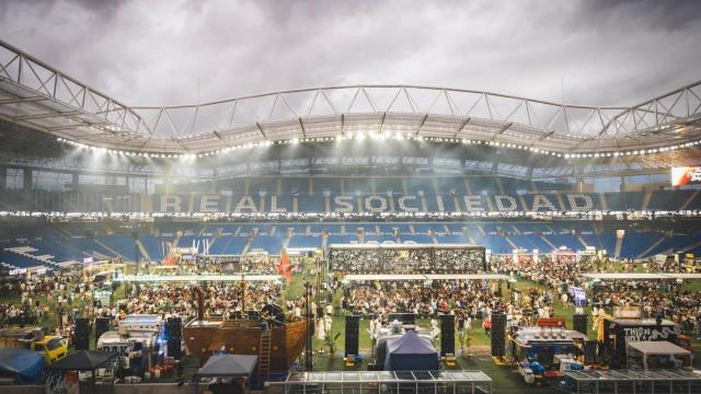 The Champions Burger en el Real Arena