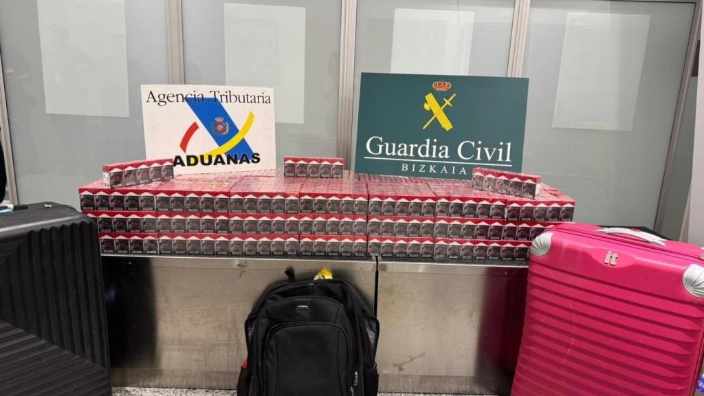 Alijo de tabaco de contrabando