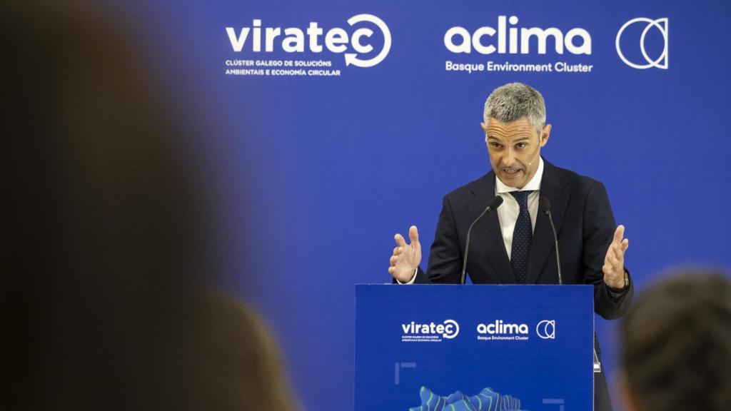 Xabier Caño, presidente de Aclima, el clúster ambiental de Euskadi