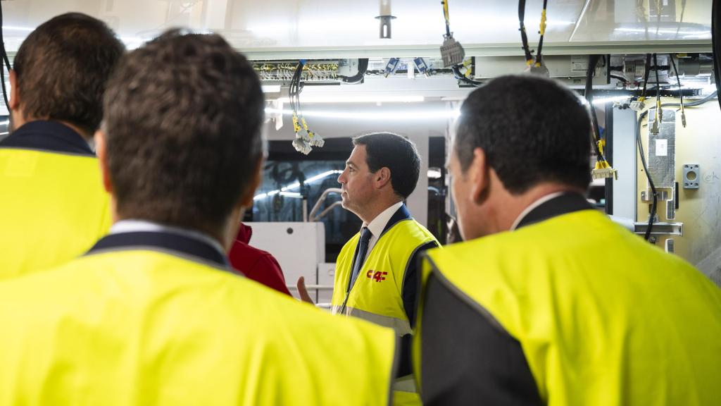 El lehendakari Pradales visita CAF