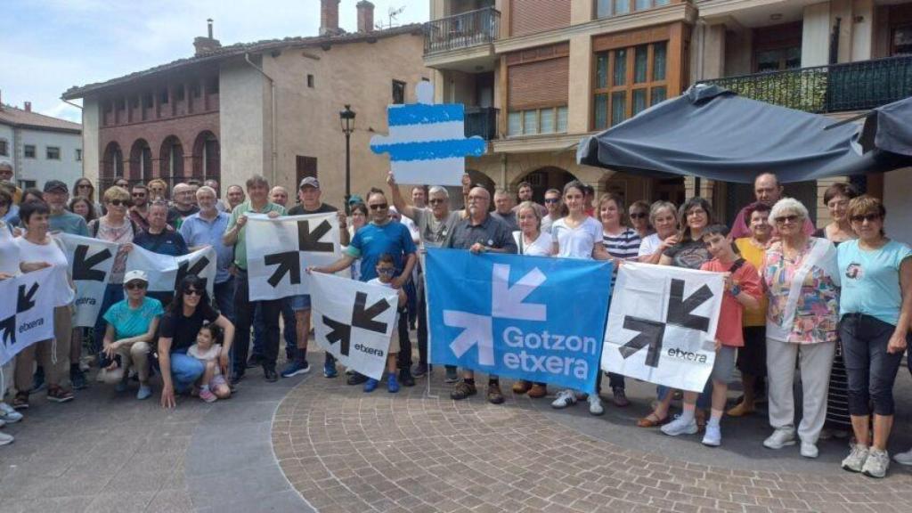 Tour de Sare a favor de la excarcelación de los etarras el 18 de mayo de 2025, el mes en el que se registraron más actos relacionados con la exaltación del terrorismo de ETA