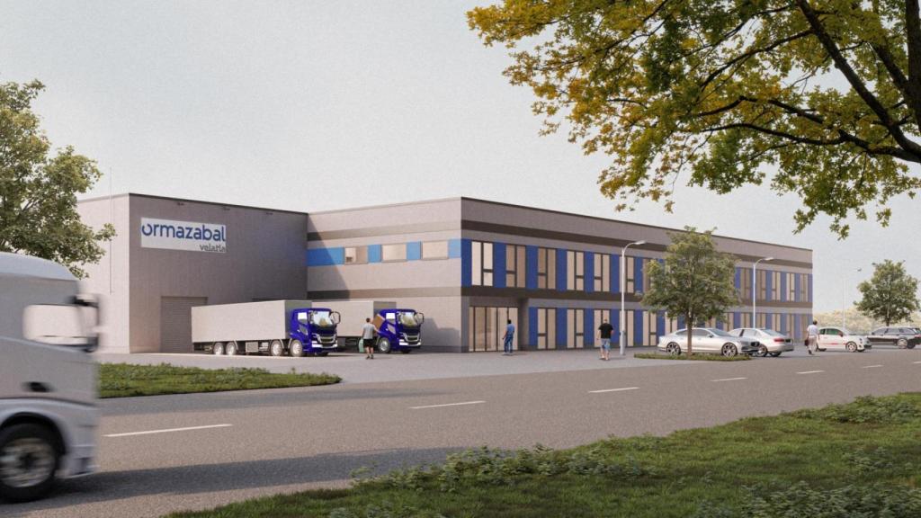 Imagen de cómo será la nueva sede de Ormazabal en Alemania