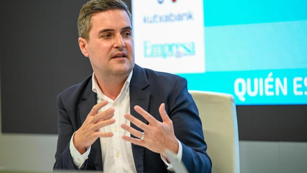 Mikel Jauregi en a Jornada México, puerta de entrada para las empresas vascas en el mercado americano organizada por Empresa XXI y Kutxabank/ Irekia