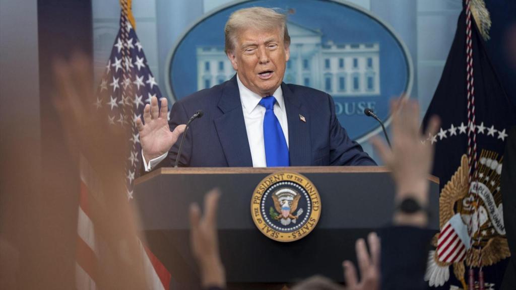 El presidente de Estados Unidos, Donald Trump